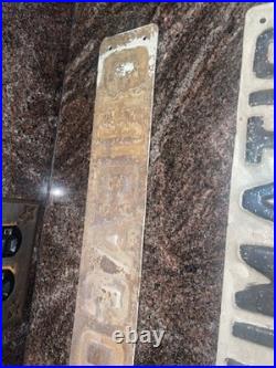 VTG Vintage 1920's-1940's Chicago Pneumatic Advertising Retro Sign Gas Oil