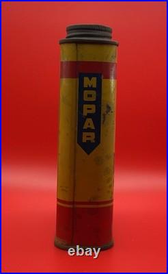 Very Rare Vintage MOPAR Brake Fluid Tin Can Very Rare Vintage MOPAR Brake Fluid Tin Can