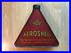 Very Rare Vintage Old Original Shell Aeroshell Triangle Oil Can