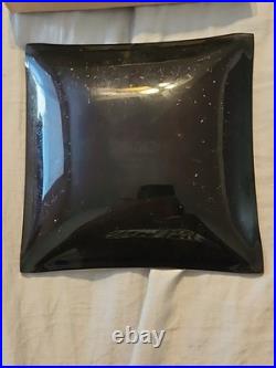 Very scarce Vintage Signal Oil Gas advertising glass ashtray Matches. New in box