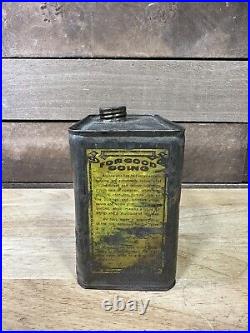 Vintage 1 Quart Freedom Oil Works Company Motor Oil Tin