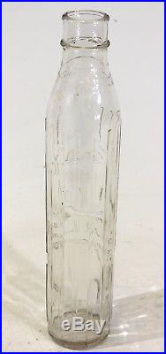 Vintage 100% Original SHELL PENN Motor Oil Gas Station Quart Glass Bottle 14