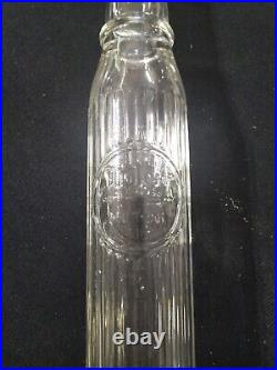 Vintage 1920's Tiolene Motor Oil Quart Bottle (Pure Oil Company of Chicago) 18