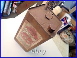 Vintage 1920s 1930s Standard Oil Co STANOLAX For CONSTIPATION 1 Gallon Can