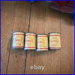 Vintage 1930's Metalcraft St. Louis SHELL Motor Oil Advertising Steel Toy Truck
