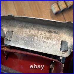 Vintage 1930's Metalcraft St. Louis SHELL Motor Oil Advertising Steel Toy Truck
