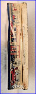 Vintage 1930's Mobil Oil Tin First Aid Kit Pegasus Mobilgas Mobiloil Advertising
