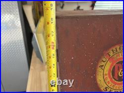 Vintage 1930's P&D Ignition Parts Cabinet Vintage 1930's P&D Ignition Parts Cabinet