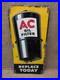 Vintage 1939 A/C Oil Filter Sign Antique Sparkplug Gas Station 11216
