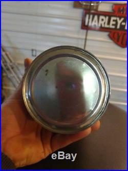 Vintage 1940 Harley Davidson 1 Quart Oil Metal Can