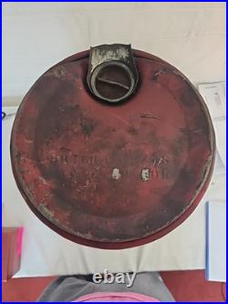 Vintage 1946TEXACO Motor Oil 5 Gallon Can Vintage 1946TEXACO Motor Oil 5 Gallon Can