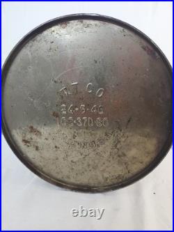 Vintage 1946TEXACO Motor Oil 5 Gallon Can Vintage 1946TEXACO Motor Oil 5 Gallon Can