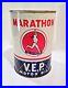 Vintage 1950's 60's Marathon V. E. P. One 1 Quart Advertising Oil Can NICE