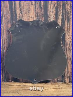 Vintage 1950's Phillips 66 Motor Oil Porcelain Gas Station Sign 13×12