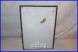 Vintage 1950's White King Soap Kitchen Gas Oil 14 Embossed Metal Sign