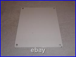 Vintage 1951 Standard White Crown Gasoline Porcelain Metal Oil Sign / Pump Plate