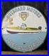Vintage 1955 Mercury Outboard Motors Sales And Service Porcelain Sign 12