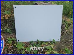 Vintage 1963 Dated Phillips Jetsons 12.5 Porcelain Sign Car Gas Oil Truck