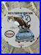 Vintage 1963 Esso Gasoline Oil Gas Station 12 Inch Porcelain Enamel Sign