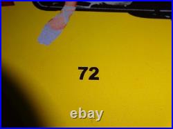 Vintage 1972 Indian Motorcycles Ride The Best +woman 11 3/4 Porcelain Gas Sign