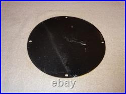 Vintage 1972 Indian Motorcycles Ride The Best +woman 11 3/4 Porcelain Gas Sign