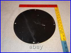 Vintage 1972 Indian Motorcycles Ride The Best +woman 11 3/4 Porcelain Gas Sign