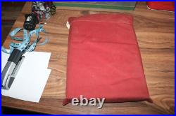 Vintage 60s 70s Shell Oil Gasoline seat cushion advertising gas station