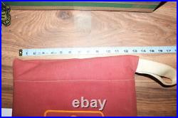 Vintage 60s 70s Shell Oil Gasoline seat cushion advertising gas station