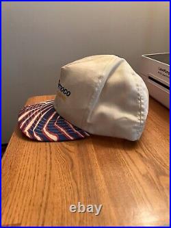 Vintage 90's Amoco Snapback Hat- Zubaz, Stange Brand. Gas Oil Advertising