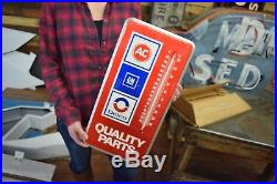 Vintage AC Delco GM Thermometer NOS in Box Gas Oil Station garage advertisemewnt