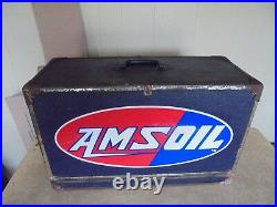 Vintage AMSOIL Dealer Demonstrator Salesman Sample Gas & Oil Advertising Display