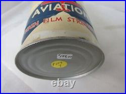Vintage Advertising Atlantic Aviation Motor Oil One 1 Quart Can Empty P-159