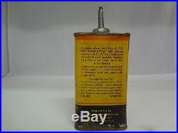 Vintage Advertising Gm Accessories General Use Lead Top Oil Tin 255x