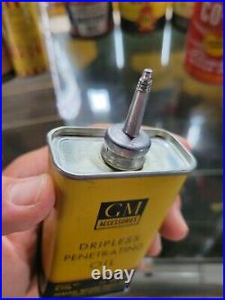 Vintage Advertising Gm General Motors Handy Oiler Oil Auto Tin Can 373-y