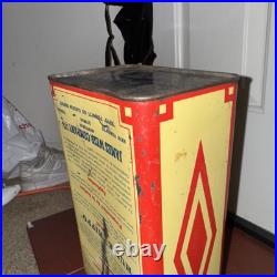 Vintage Advertising Hippo 1 Gal Oil Tin Can 104-d Vintage Advertising Hippo 1 Gal Oil Tin Can 104-d
