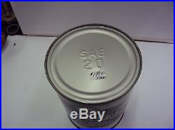 Vintage Advertising Motor Seal One Quart Oil Can Empty 417-w