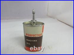 Vintage Advertising Perfection Oil Garage Shop Auto Oiler Tin B-561