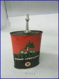Vintage Advertising Rare Texaco Home Oil Oiler Tin Collectible 898-q