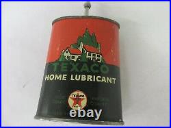 Vintage Advertising Rare Texaco Home Oil Oiler Tin Collectible 898-q