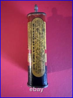 Vintage Advertising Ronsonol Lighter Fluid Oil Oiler Tin Can Lead Spout Vintage Advertising Ronsonol Lighter Fluid Oil Oiler Tin Can Lead Spout