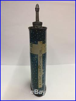 Vintage Advertising Snow Bird Machine Oil Lead Top Oiler, Rare, 651-y