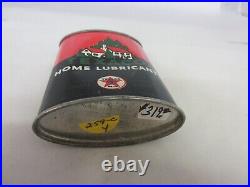 Vintage Advertising Texaco Lead Top Oil Can Handy Oiler Tin 259-c