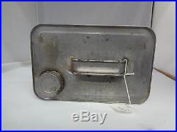 Vintage Advertising Two Gallon Economee Service Station Oil Can Rare 437-x