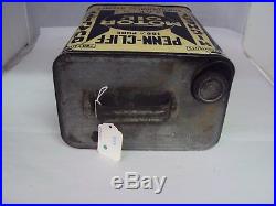 Vintage Advertising Two Gallon Penn Cliff Service Station Motor Oil Can B-558