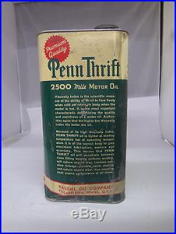 Vintage Advertising Two Gallon Penn Thrift Service Station Oil Can 162-x