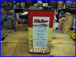 Vintage Advertising Two Gallon Pep Boys Service Station Oil Can 237-z