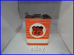 Vintage Advertising Two Gallon Phillips 66 Service Station Oil Can 614-y