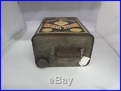 Vintage Advertising Two Gallon Real Penn Service Station Oil Can 731-y