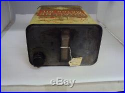 Vintage Advertising Two Gallon Royalene Service Station Oil Can 674-y