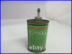 Vintage Advertising Winchester Green Gun Handy Oiler Oil Tin Can A-602